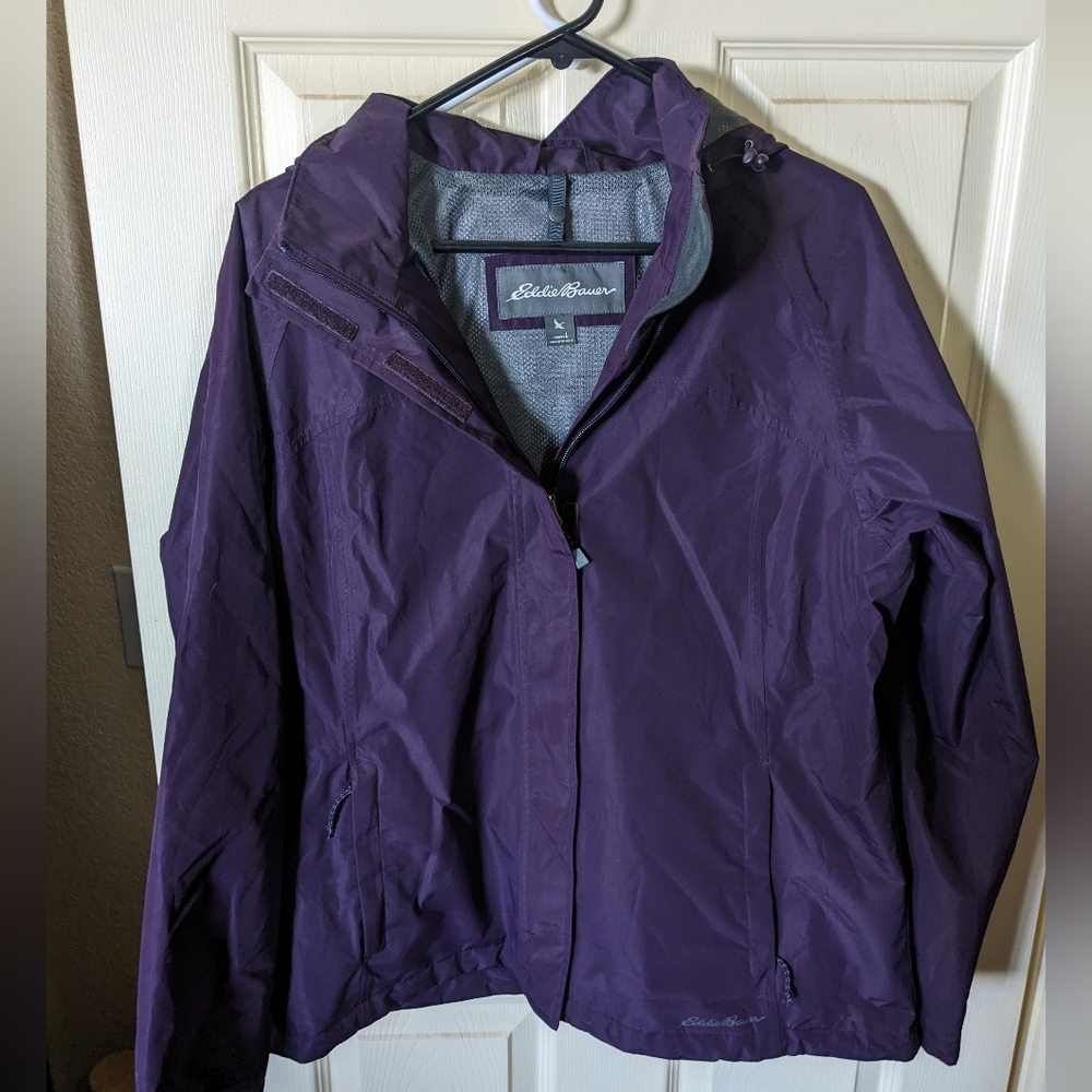 Eddie Bauer Purple Rain Jacket- Large